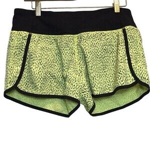 Lululemon Speed Shorts - Dottie Dash Yellow, 8‎